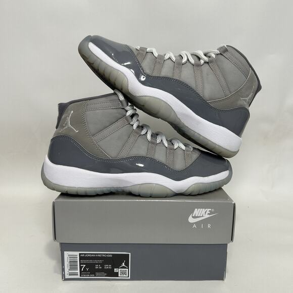 Nike Air Jordan 11 Retro High GS “Cool Grey White” 2021 - Picture 1 of 9